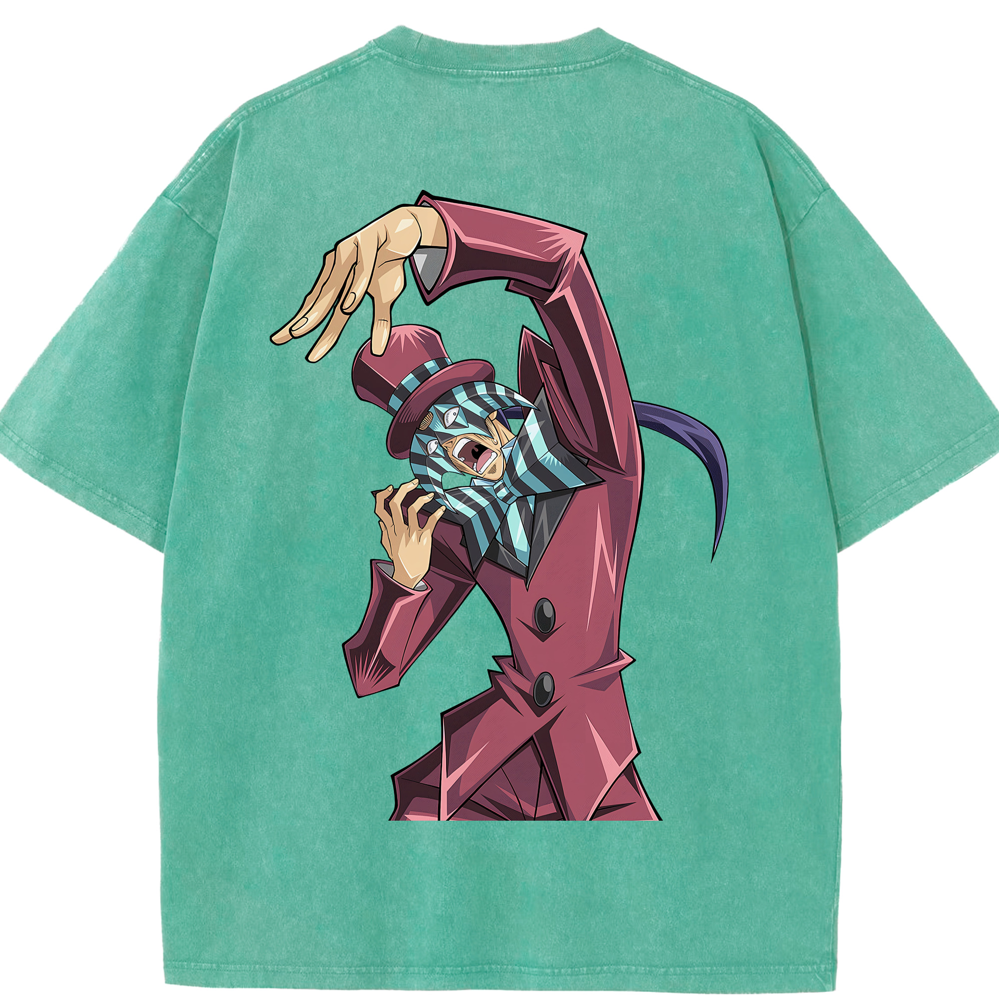 （画像用） 遊☆戯☆王 Yu-Gi-Oh! 綿100% ヴィンテージ風 半袖Tシャツ（背面プリント）